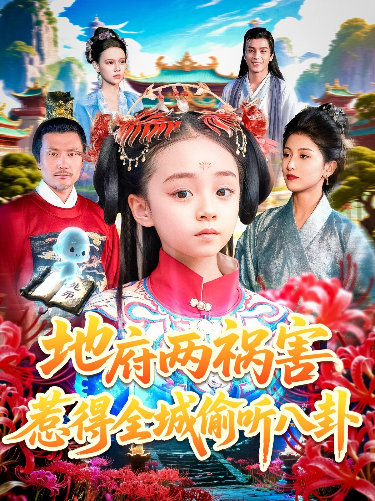 地府两祸害惹得全城偷听八卦(111集)汪新玲(点点)